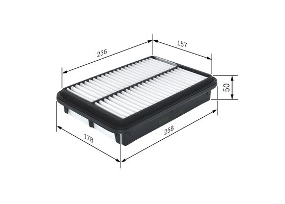 Bosch Luchtfilter F 026 400 123