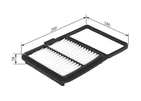 Bosch Luchtfilter F 026 400 170