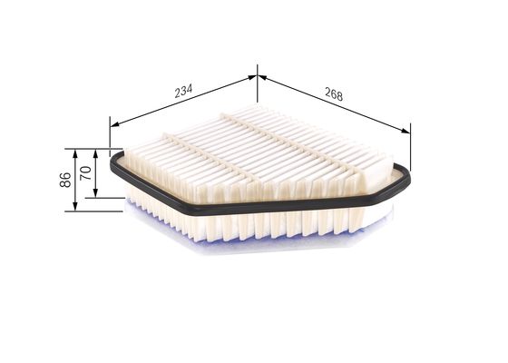 Bosch Luchtfilter F 026 400 171