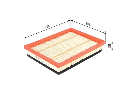 Bosch Luchtfilter F 026 400 177