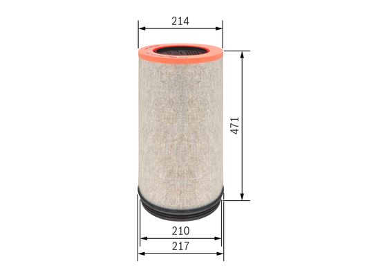 Bosch Oliefilter F 026 400 195