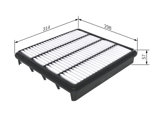 Bosch Luchtfilter F 026 400 226