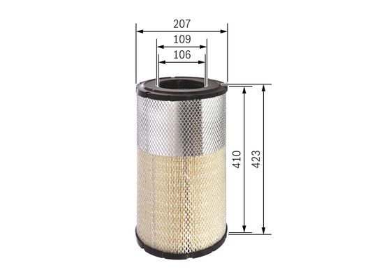 Bosch Luchtfilter F 026 400 269