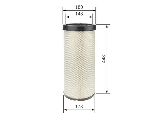 Bosch Oliefilter F 026 400 277