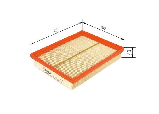 Bosch Luchtfilter F 026 400 301