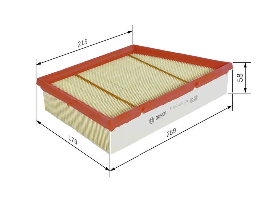 Bosch Luchtfilter F 026 400 324