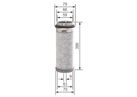 Bosch Oliefilter F 026 400 335