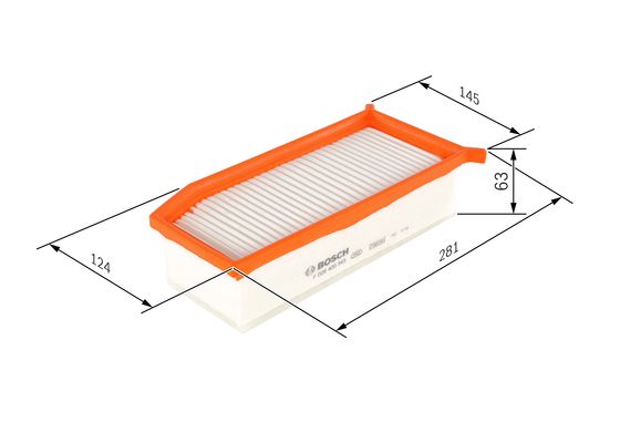 Bosch Luchtfilter F 026 400 343