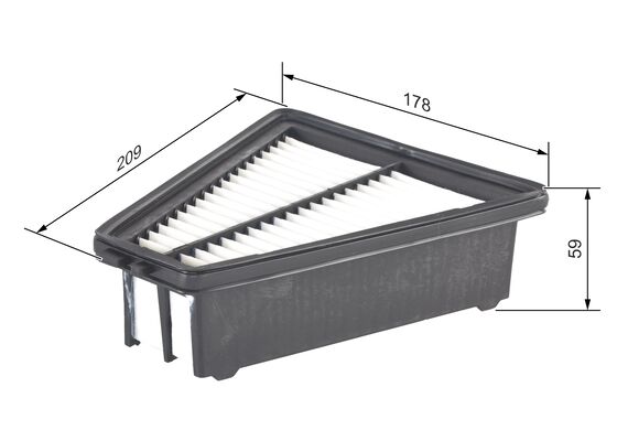 Bosch Luchtfilter F 026 400 417