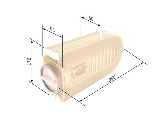 Bosch Luchtfilter F 026 400 432