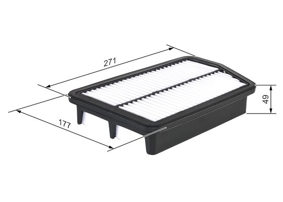 Bosch Luchtfilter F 026 400 435