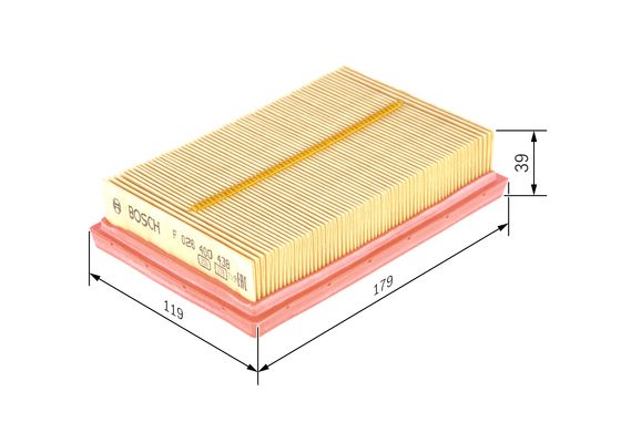 Bosch Luchtfilter F 026 400 438