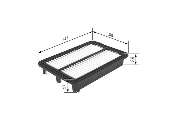 Bosch Luchtfilter F 026 400 439