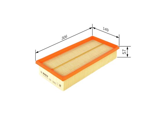 Bosch Luchtfilter F 026 400 450