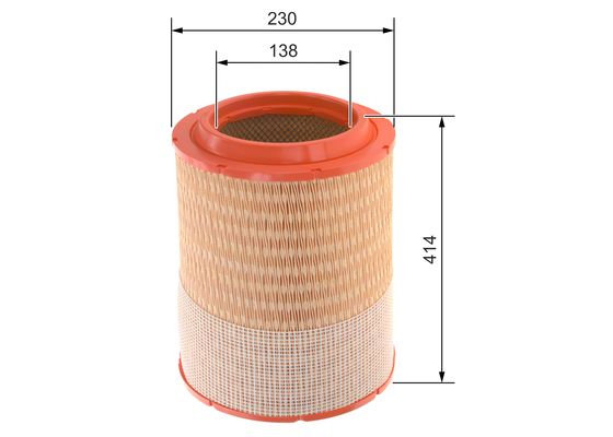 Bosch Luchtfilter F 026 400 486