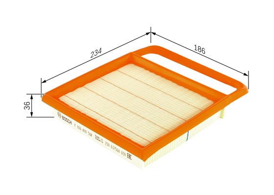 Bosch Luchtfilter F 026 400 504