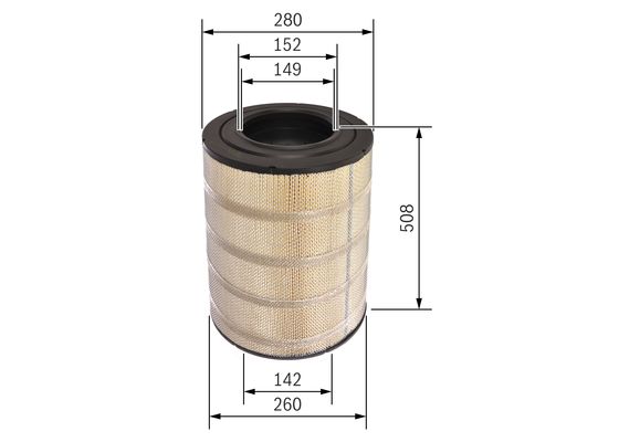 Bosch Luchtfilter F 026 400 514