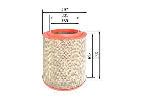Bosch Luchtfilter F 026 400 552