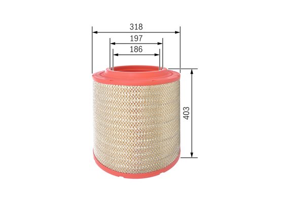 Bosch Luchtfilter F 026 400 563