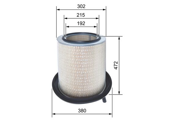 Bosch Luchtfilter F 026 400 603