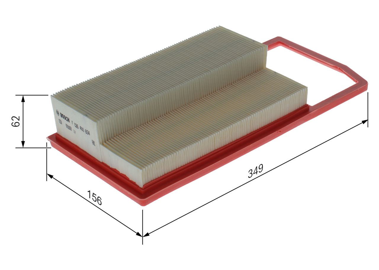 Bosch Luchtfilter F 026 400 654