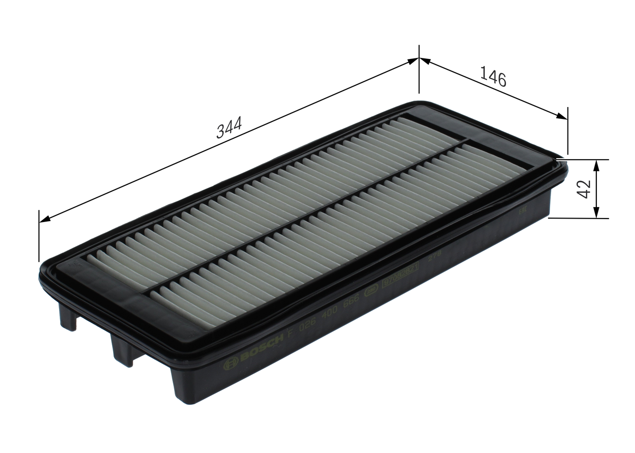 Bosch Luchtfilter F 026 400 666