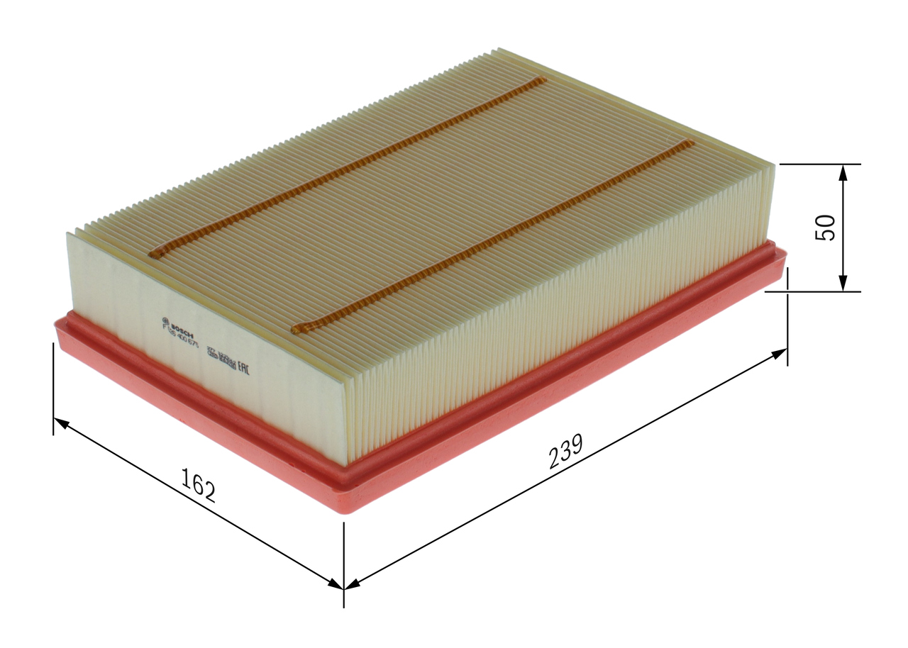 Bosch Luchtfilter F 026 400 675