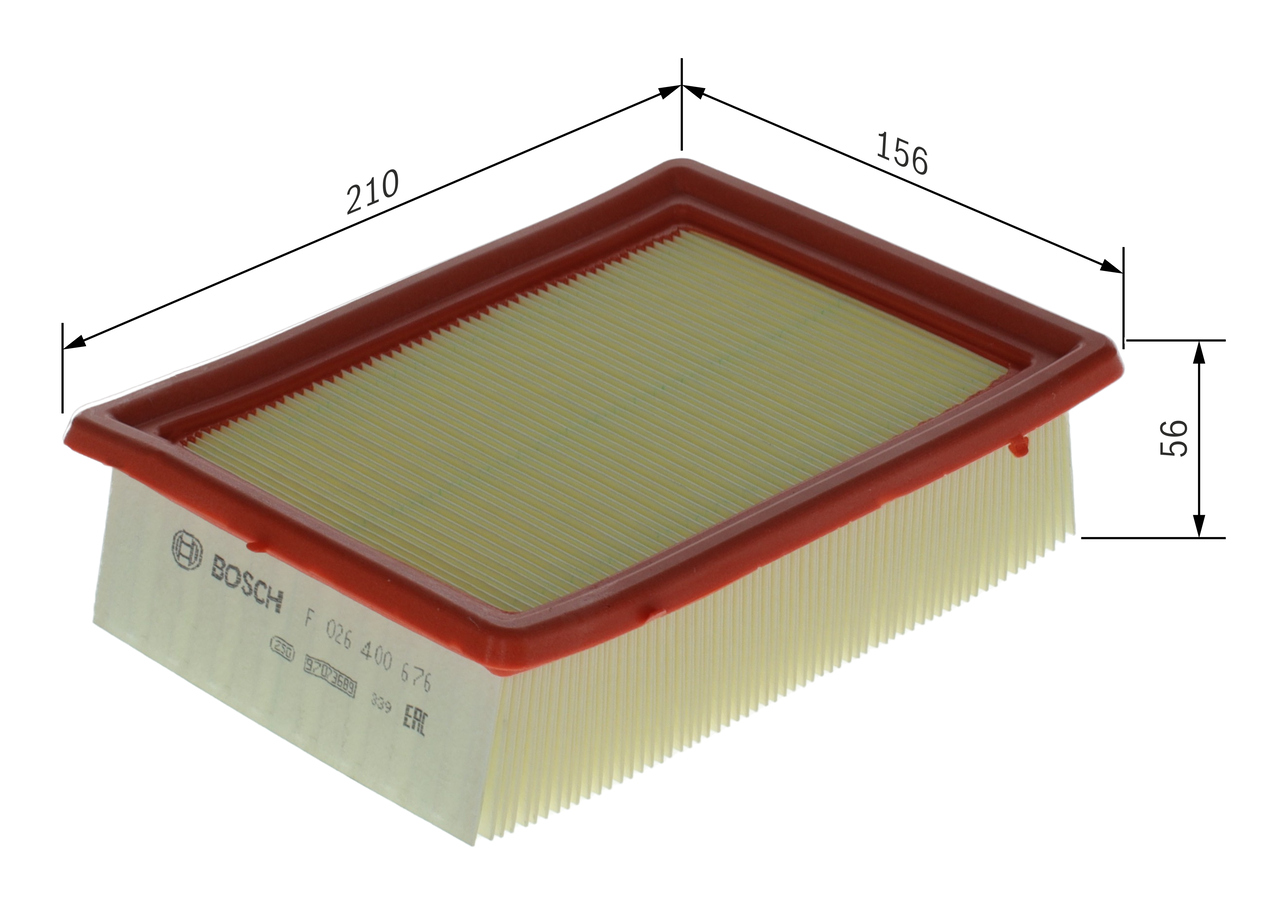 Bosch Luchtfilter F 026 400 676