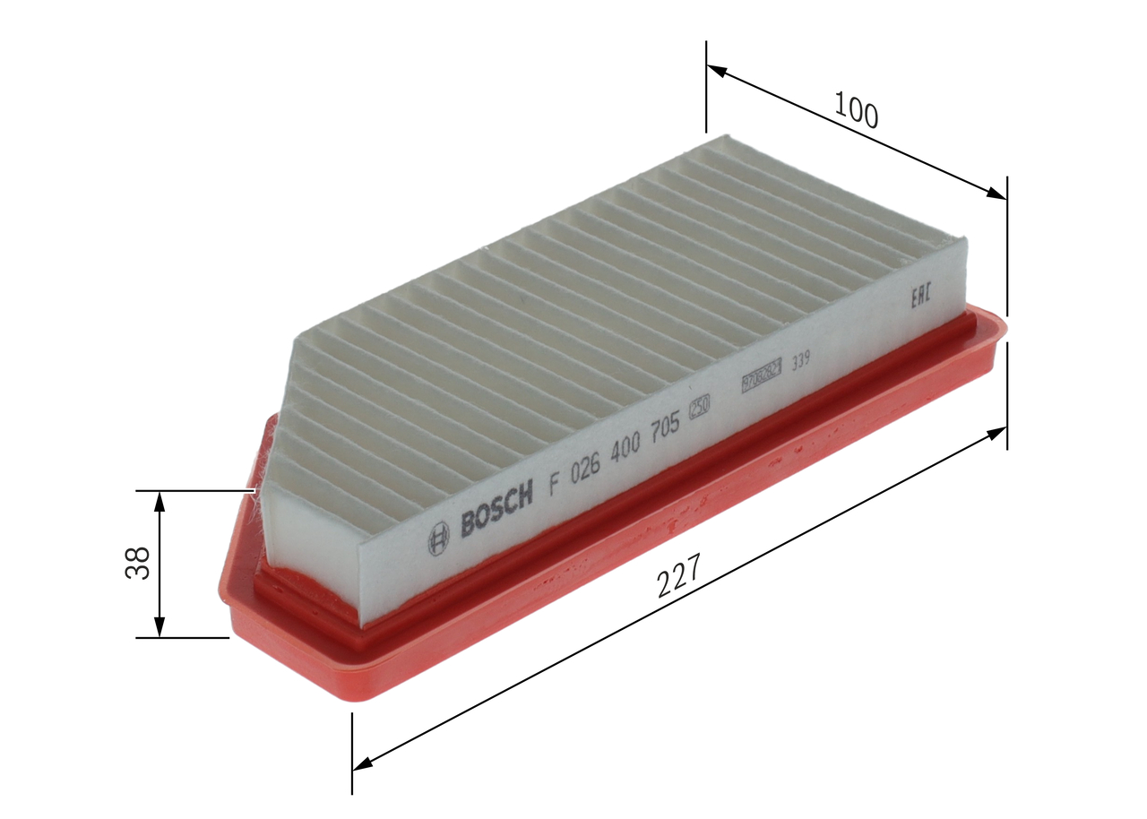 Bosch Luchtfilter F 026 400 705