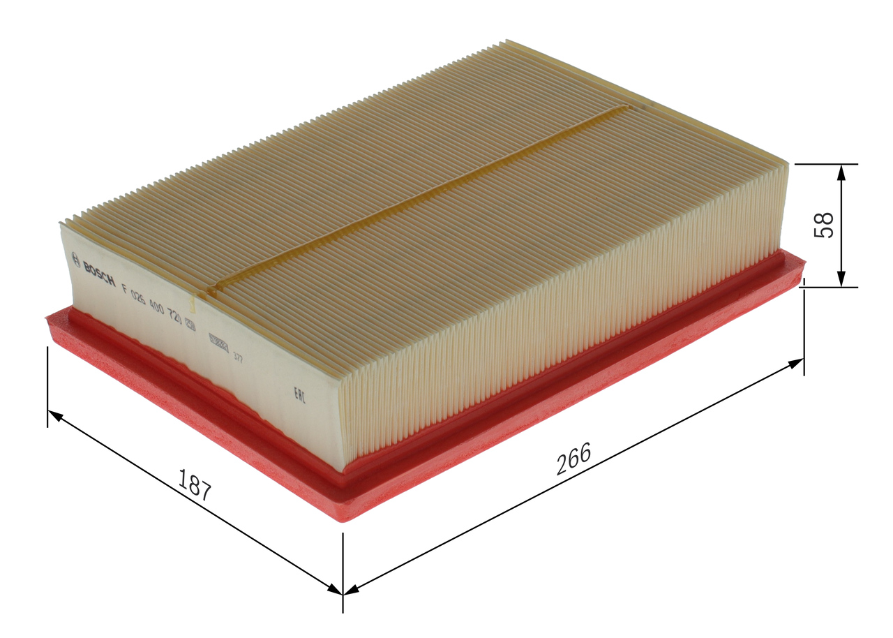 Bosch Luchtfilter F 026 400 720