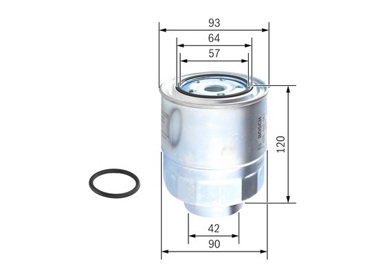 Bosch Brandstoffilter F 026 402 063