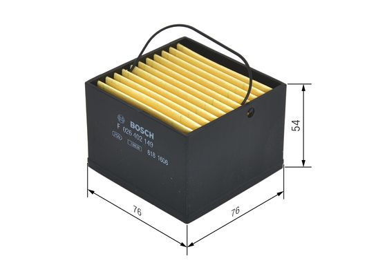 Bosch Brandstoffilter F 026 402 149
