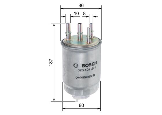 Bosch Brandstoffilter F 026 402 224