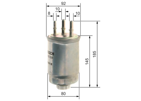 Bosch Brandstoffilter F 026 402 229