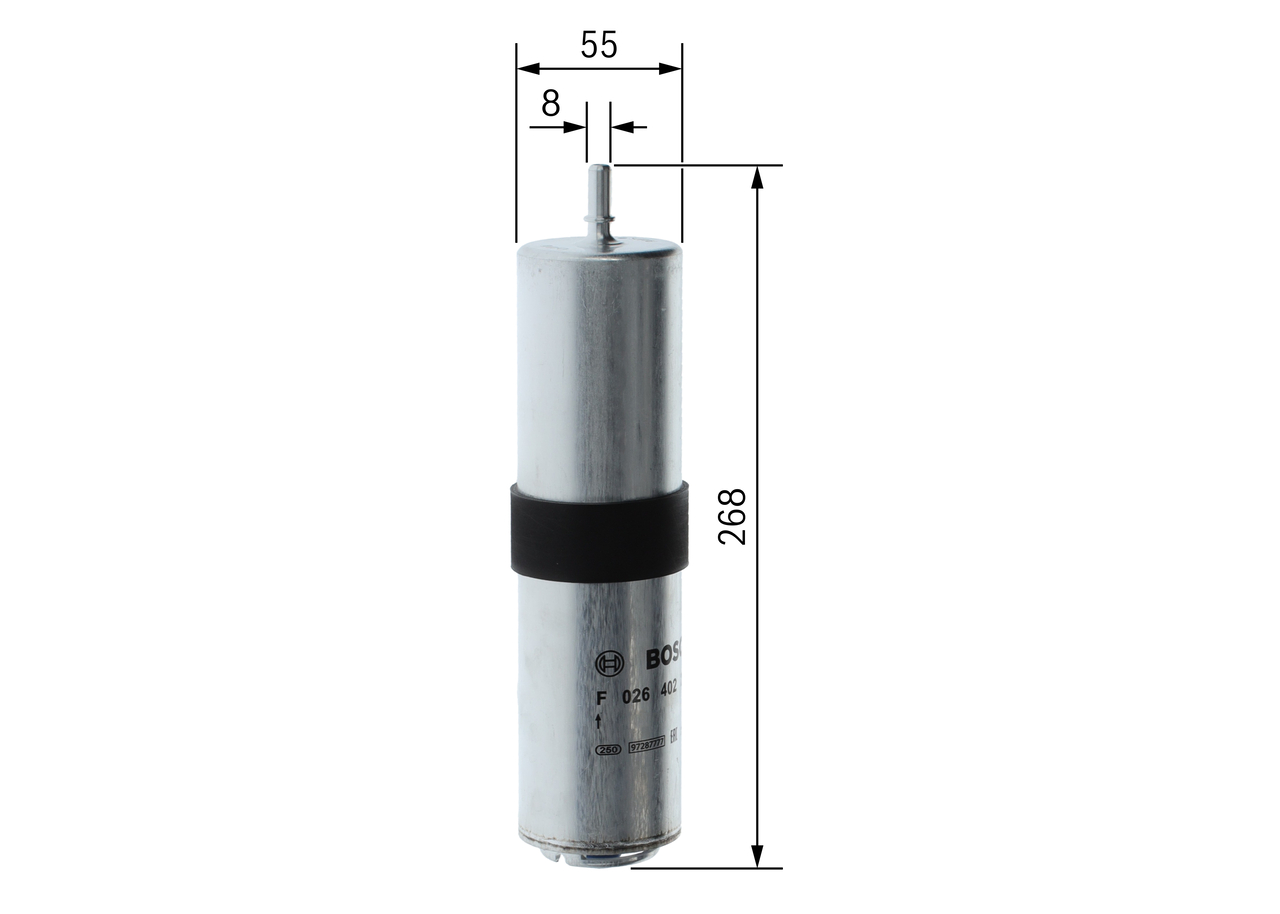 Bosch Brandstoffilter F 026 402 257