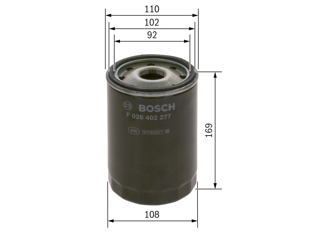 Bosch Brandstoffilter F 026 402 277