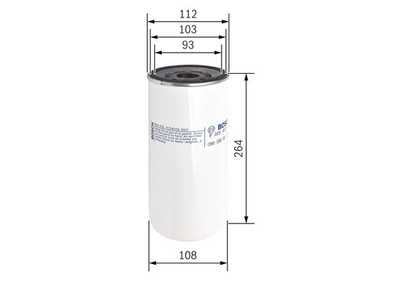 Bosch Brandstoffilter F 026 402 741