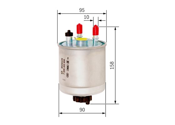 Bosch Brandstoffilter F 026 402 856