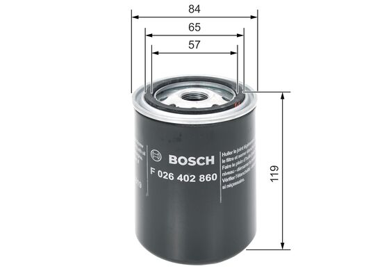 Bosch Brandstoffilter F 026 402 860