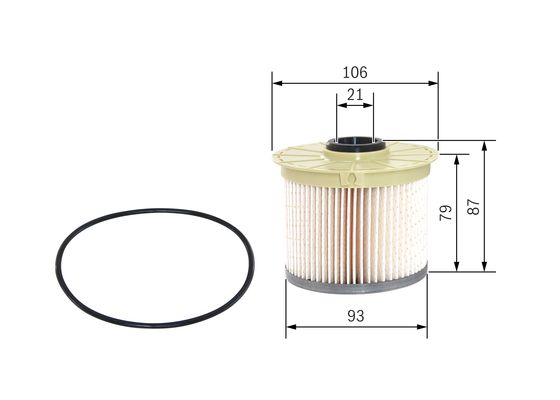 Bosch Brandstoffilter F 026 402 861