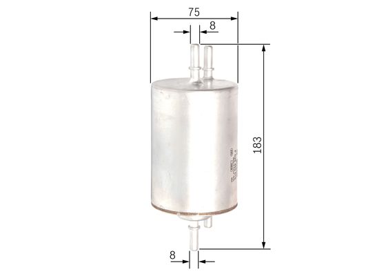 Bosch Brandstoffilter F 026 403 016