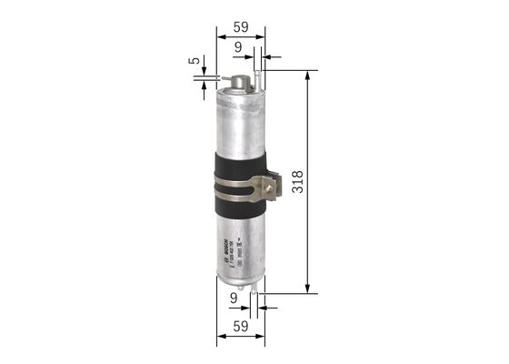 Bosch Brandstoffilter F 026 403 766