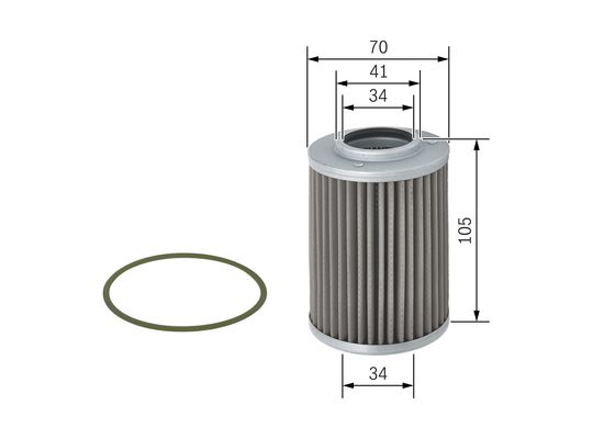 Bosch Filter/oliezeef automaatbak F 026 404 006