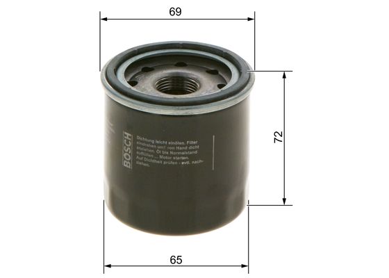 Bosch Oliefilter F 026 407 001