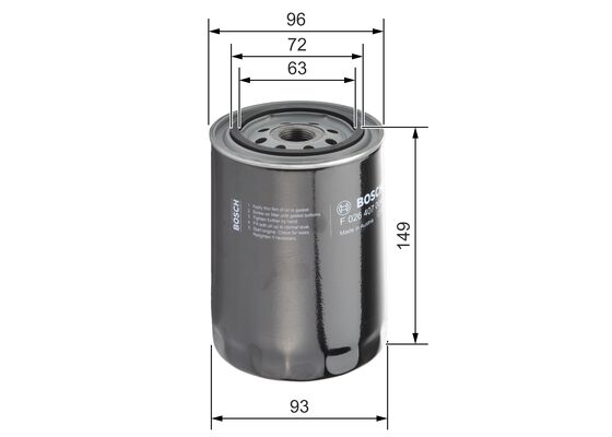 Bosch Oliefilter F 026 407 004