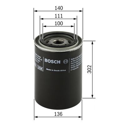Oliefilter Bosch F 026 407 056