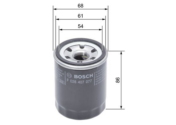 Bosch Oliefilter F 026 407 077