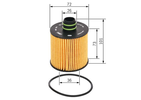 Bosch Oliefilter F 026 407 108