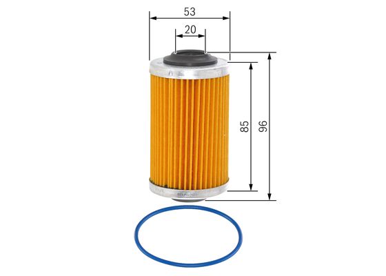 Bosch Oliefilter F 026 407 109