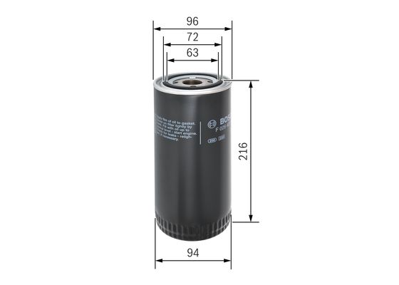 Bosch Hydrauliekfilter F 026 407 110